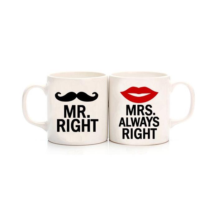 Mr.Right - Mrs.Always Right Sevgili Kupa