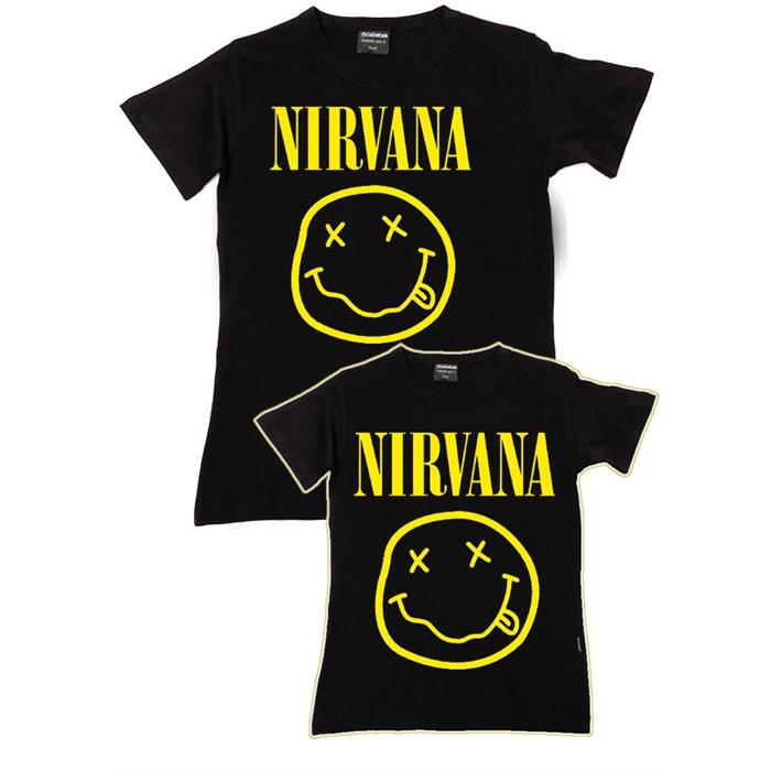 Nirvana Anne Oğul Aile T-Shirtleri