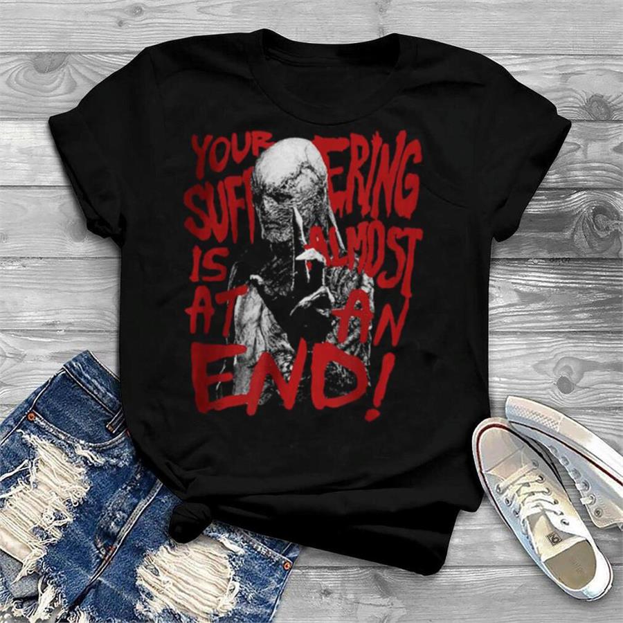 Stranger Things 4. Sezon Your Suffering Siyah Unisex T-Shirt