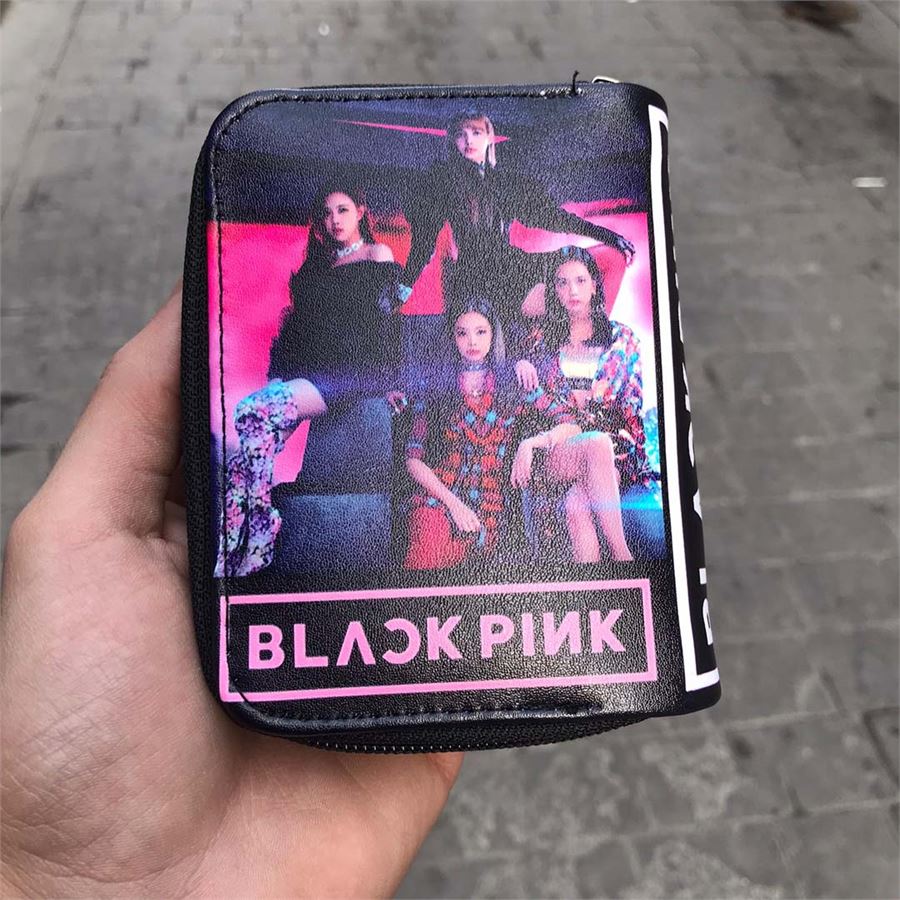 K-Pop Black Pink - Band Kısa Cüzdan