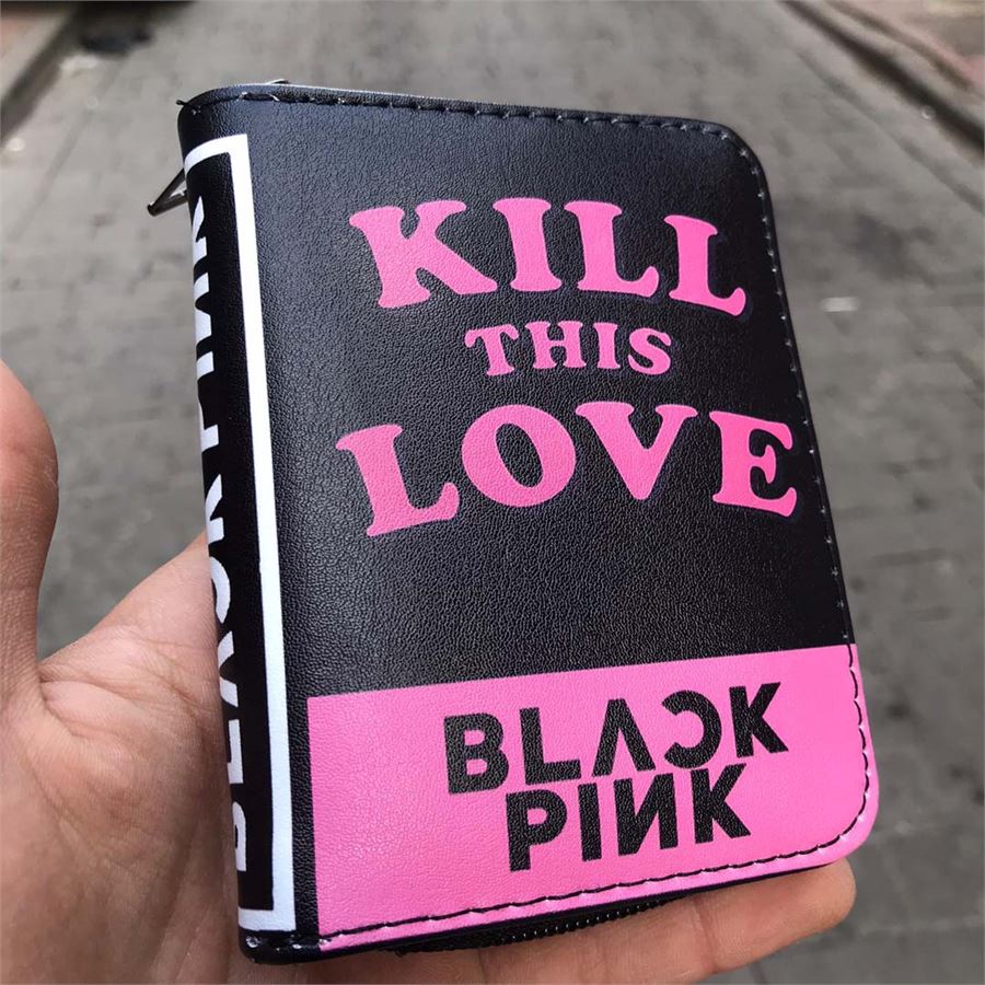 K-Pop Black Pink - Kill This Love Kısa Cüzdan