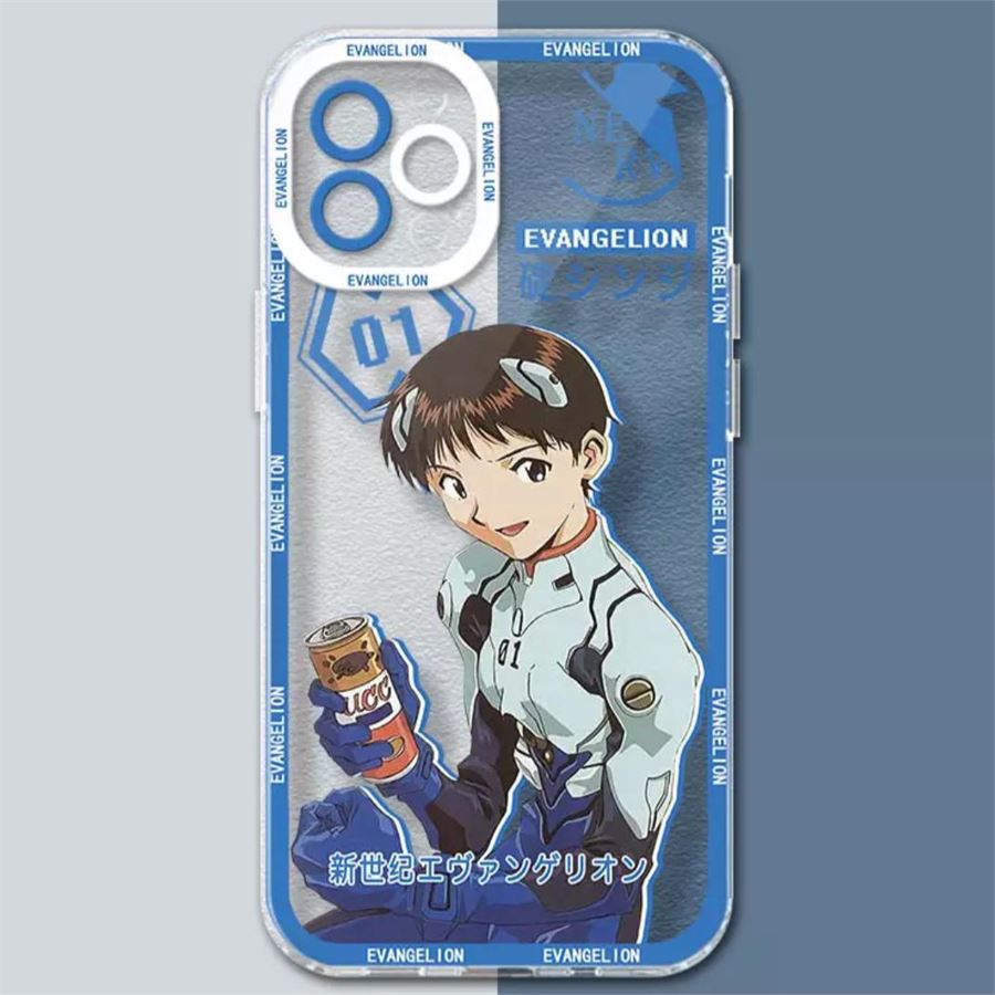 Anime Neon Genesis : Evangelion - Shinji İphone Telefon Kılıfları