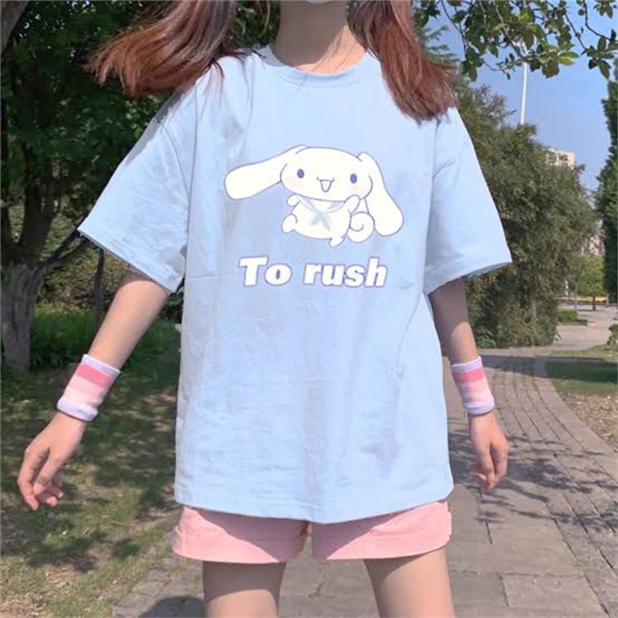 Mavi Anime Cinnamoroll - To Rush (Unisex) T-Shirt