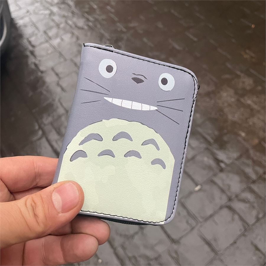 Anime Totoro Smile Kısa Cüzdan