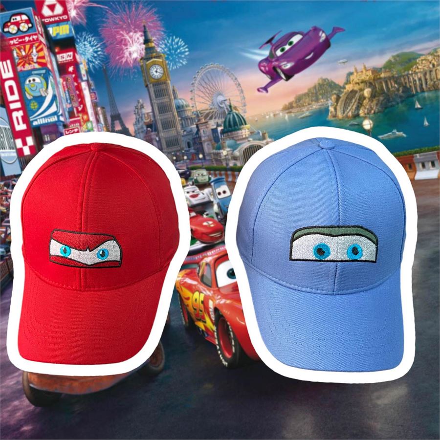 Cars Kırmızı Mcqueen & Mavi Sally Çift Şapka