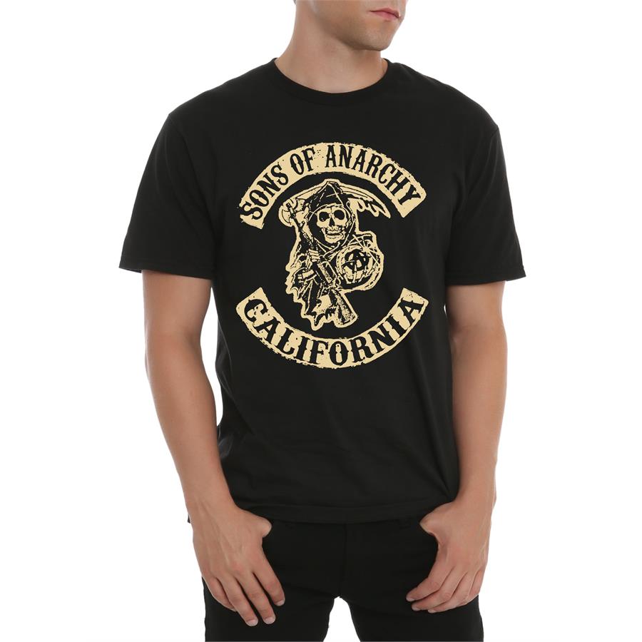 Sons Of Anarchy - California  Büyük Beden T-Shirt