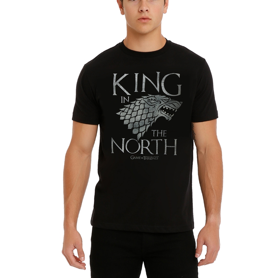 Game of Thrones t-Shirt. King in the North. Футболка King in the North.