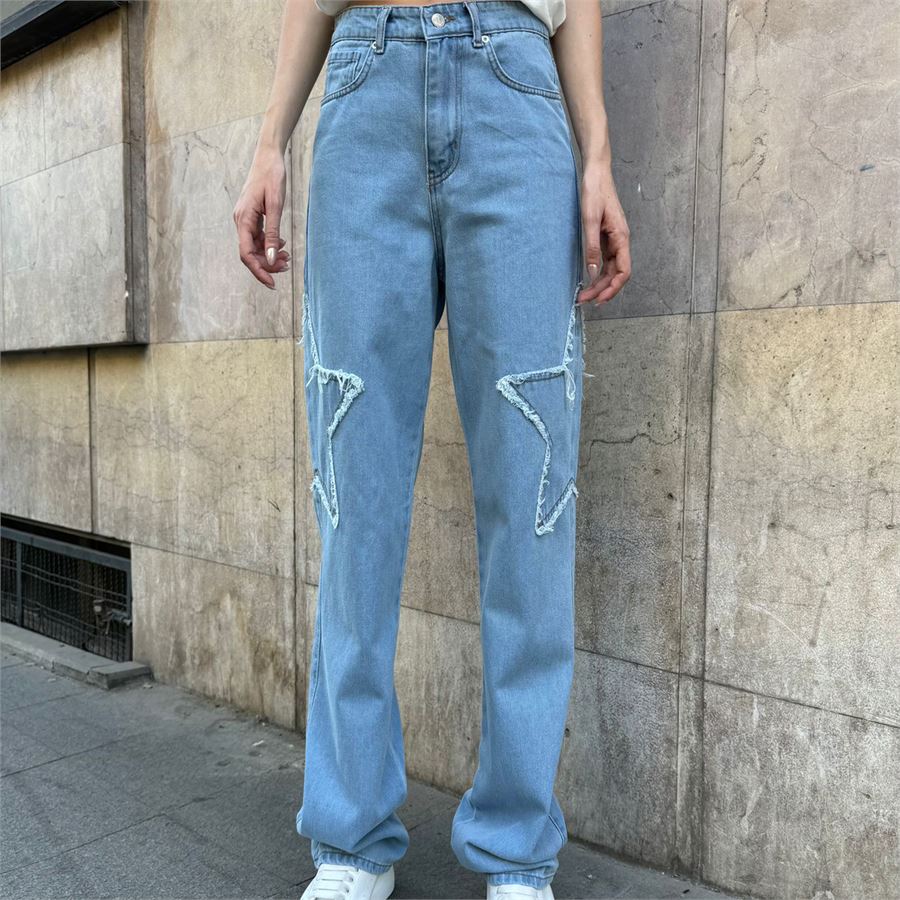 Mavi Jean Middle Star Vintage Baggy Kot Pantolon