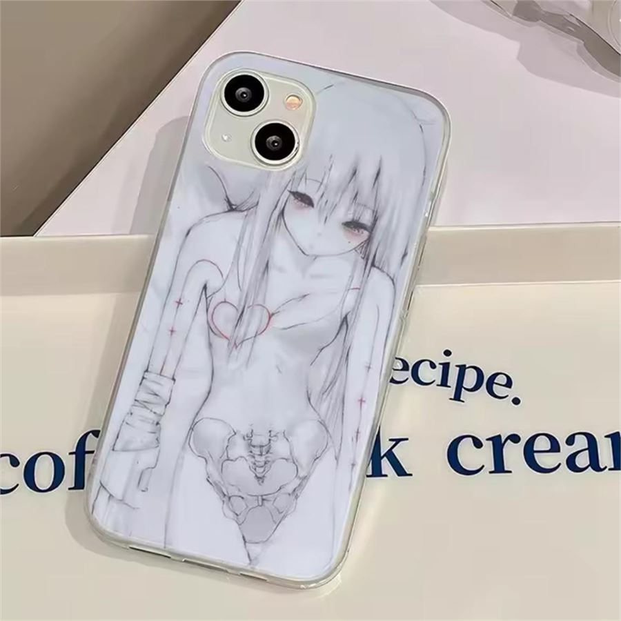 Anime Girl Heart Telefon Kılıfları